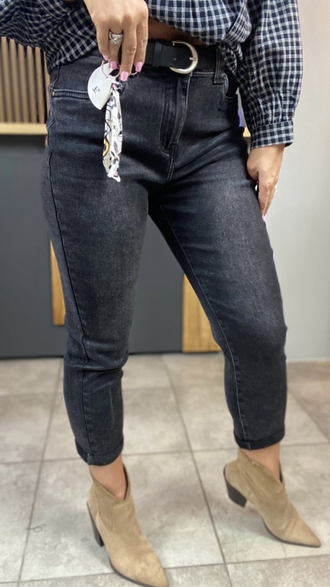 Jeansy M.Sara Skinny – Ciemny Denim