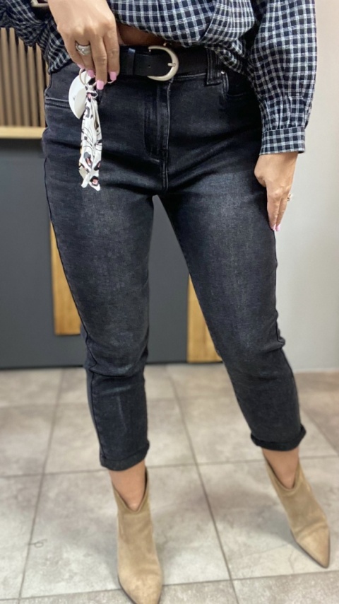Jeansy M.Sara Skinny – Ciemny Denim