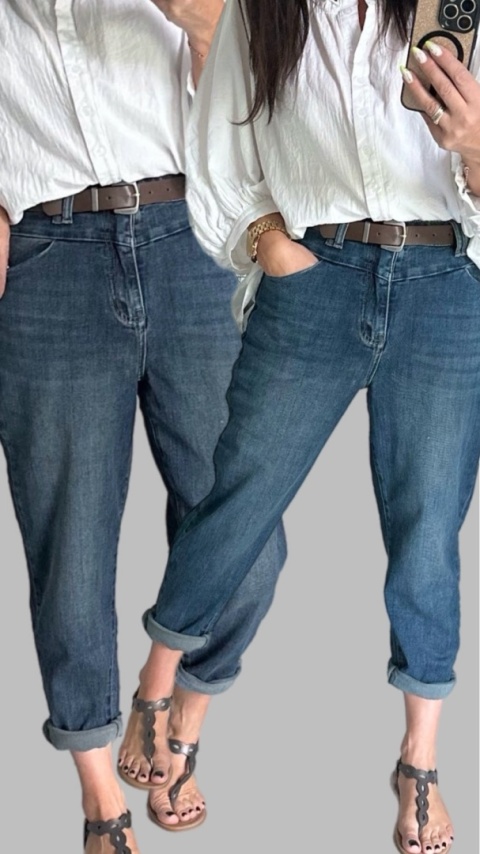 Jeansy Uiuj Boyfriend - UBF 328-3