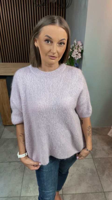 Sweter CXL – miękki i stylowy - Puder