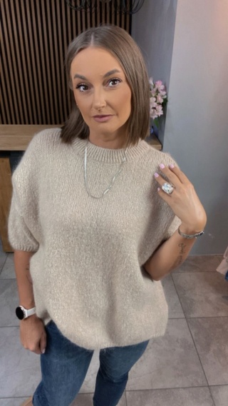 Sweter CXL – miękki i stylowy - Ciepły Beż