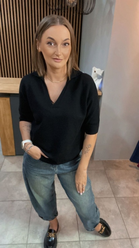 Bluzka Couture - Czarny