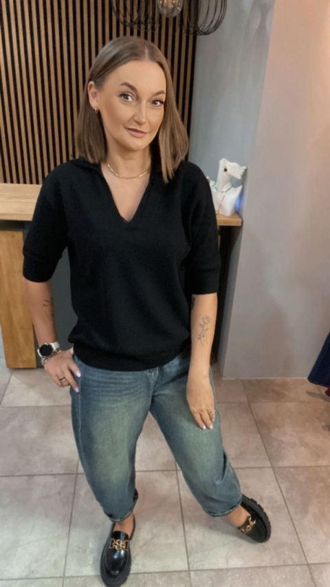 Bluzka Couture - Czarny