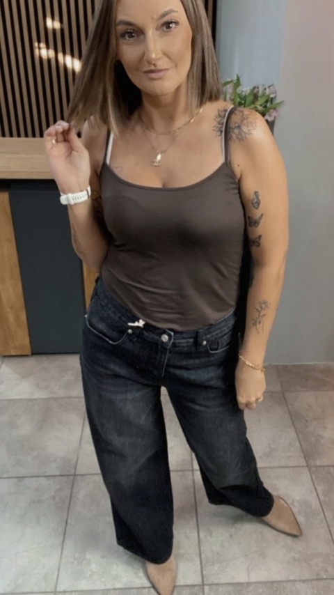 Jeansy Gioya & Co. – czarny denim
