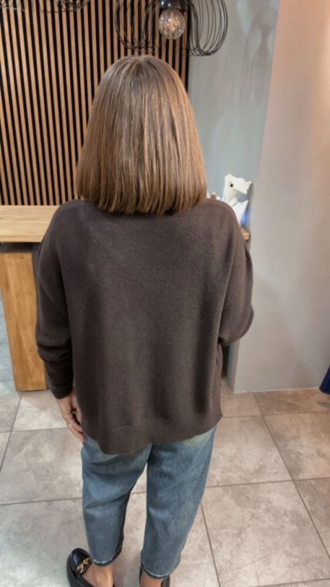 Kardigan Couture - Czekolada