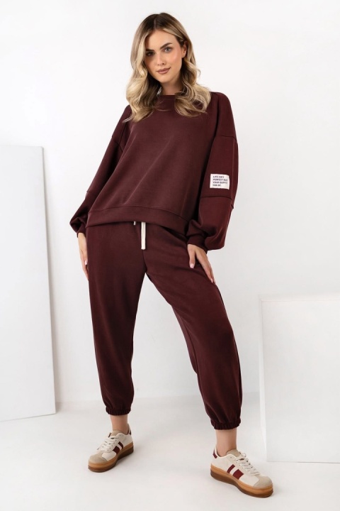 Komplet Masełko Azara Burgund