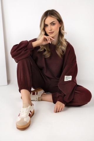 Komplet Masełko Azara Burgund