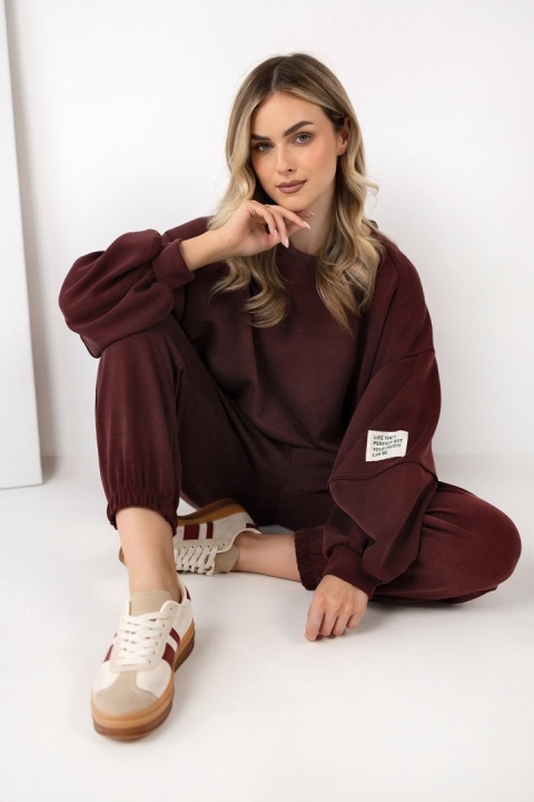 Komplet Masełko Azara Burgund