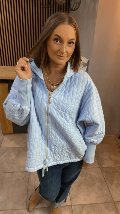 Kurtka Stella Milani – Błękitny
