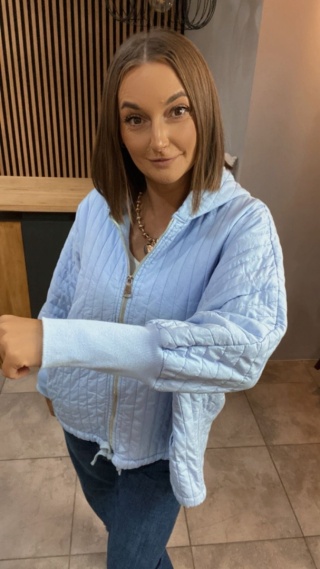 Kurtka Stella Milani – Błękitny
