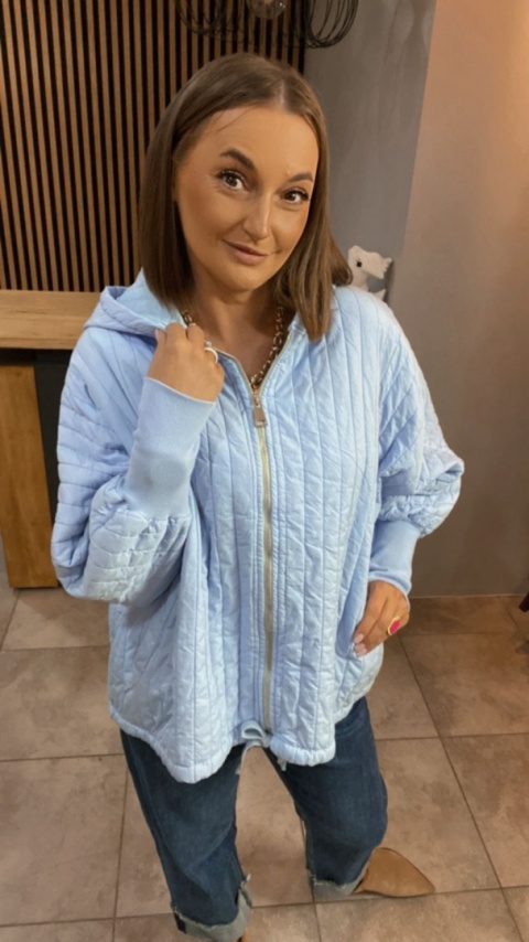 Kurtka Stella Milani – Błękitny