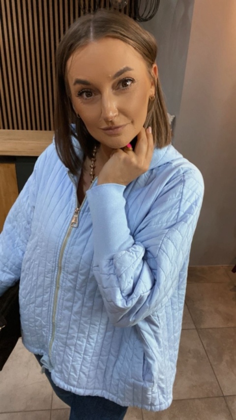 Kurtka Stella Milani – Błękitny