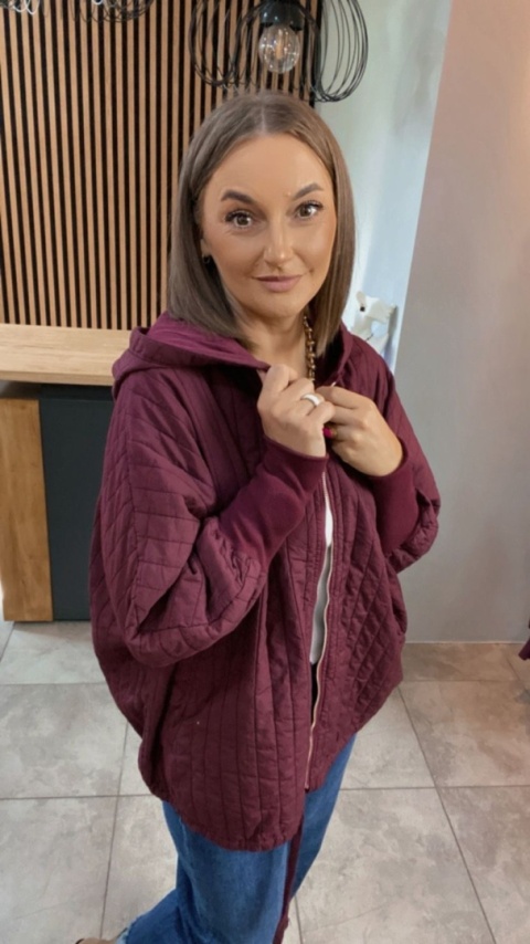 Kurtka Stella Milani – Bordo