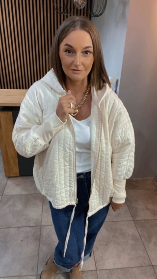 Kurtka Stella Milani - Śmietanka