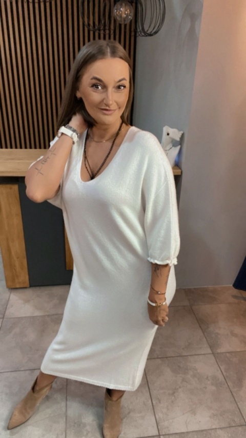 Sukienka Couture - Biały