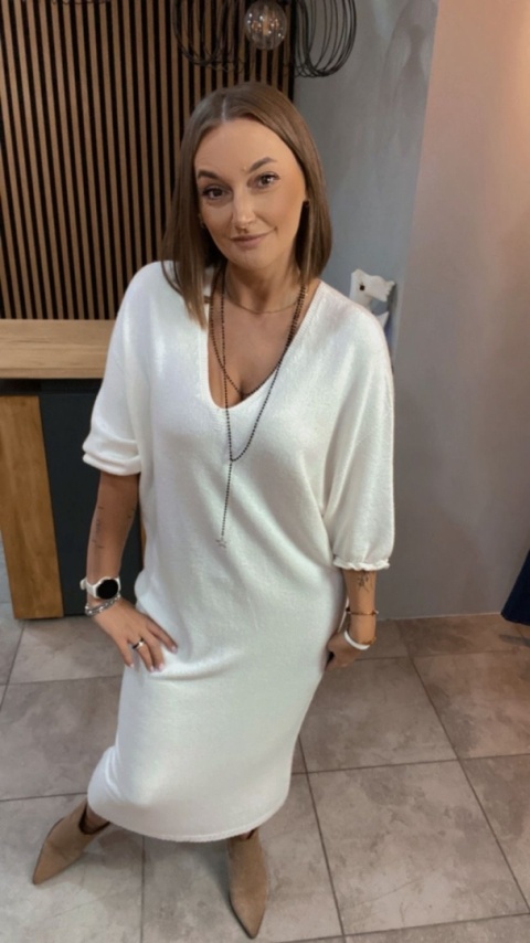 Sukienka Couture - Biały