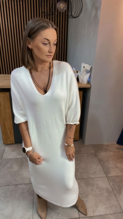 Sukienka Couture - Biały