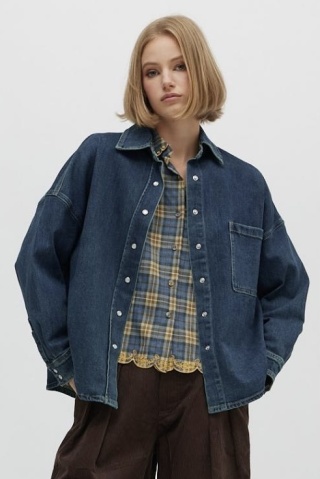 Koszula oversize z denimu – Wiya