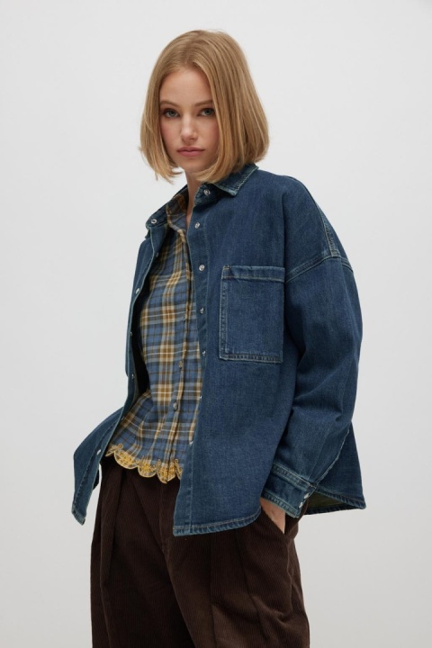 Koszula oversize z denimu – Wiya