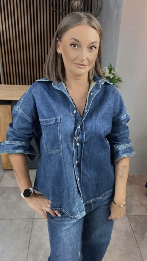 Koszula oversize z denimu – Wiya