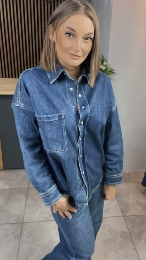 Koszula oversize z denimu – Wiya
