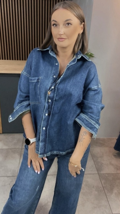Koszula oversize z denimu – Wiya