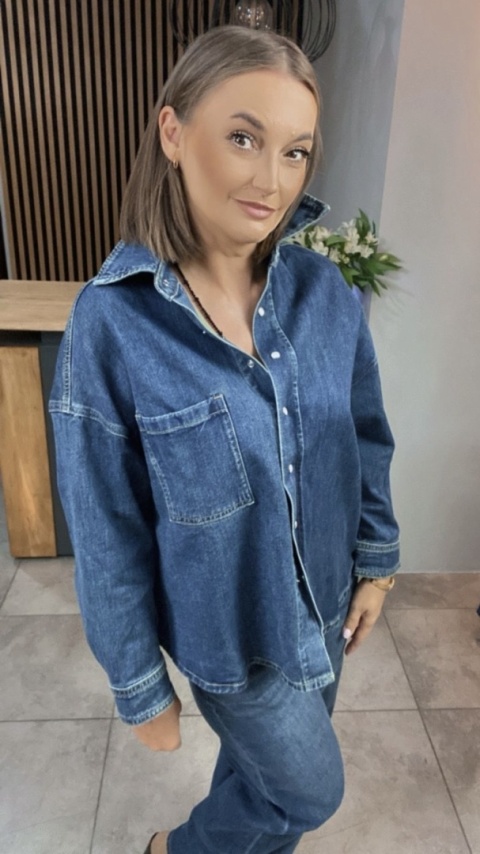 Koszula oversize z denimu – Wiya