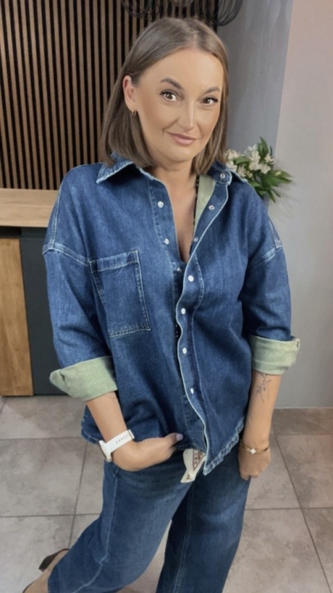 Koszula oversize z denimu – Wiya