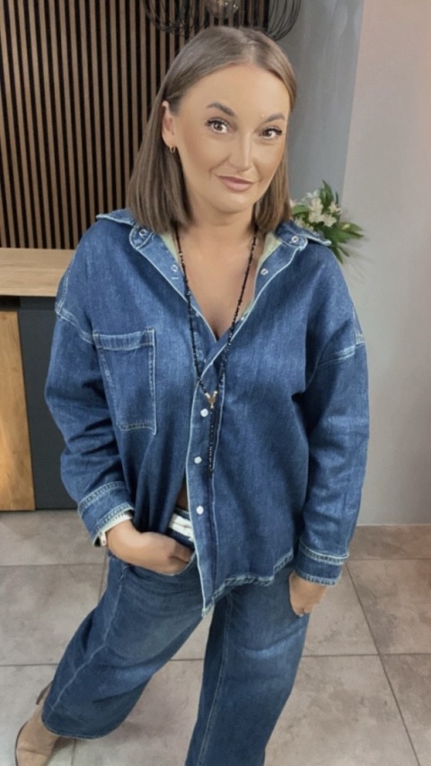 Koszula oversize z denimu – Wiya