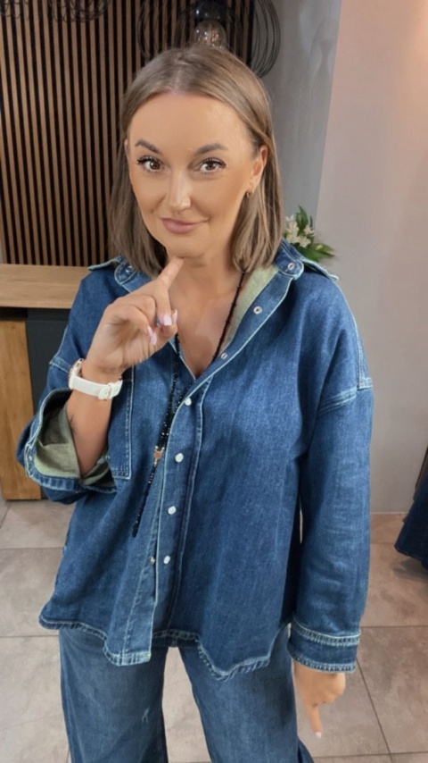 Koszula oversize z denimu – Wiya