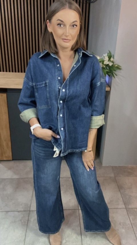 Koszula oversize z denimu – Wiya