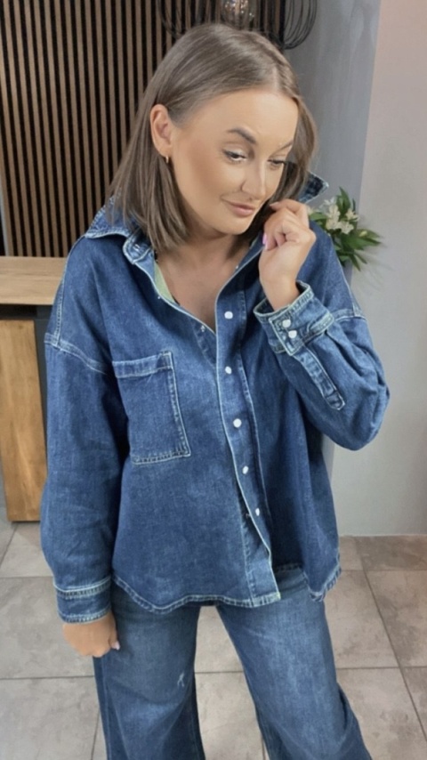 Koszula oversize z denimu – Wiya