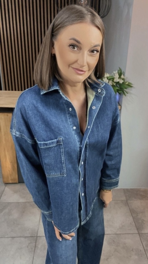 Koszula oversize z denimu – Wiya