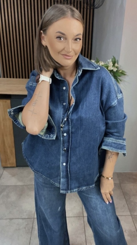 Koszula oversize z denimu – Wiya
