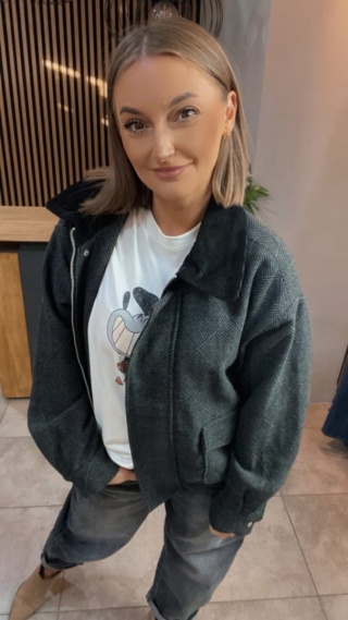 Kurtka/Bomberka Wiya - Grigio