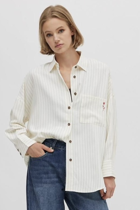 Koszula Wiya oversize w paski - Panna