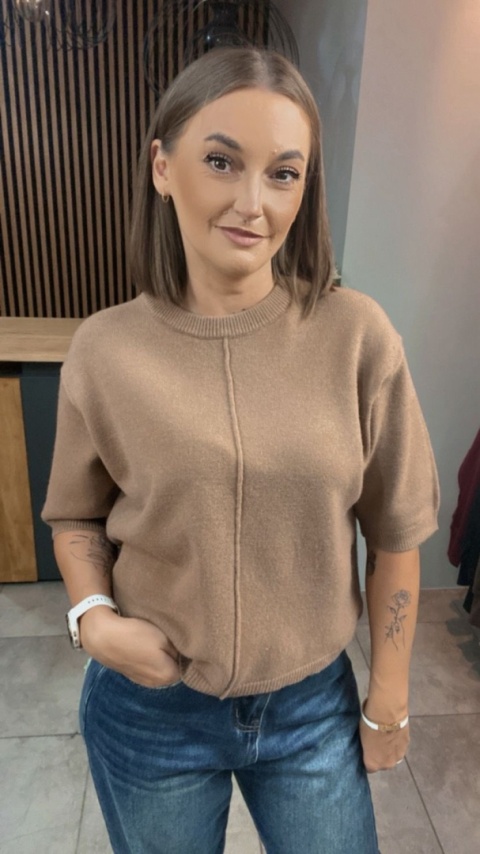 Sweter E-Woman Fashion – Camel
