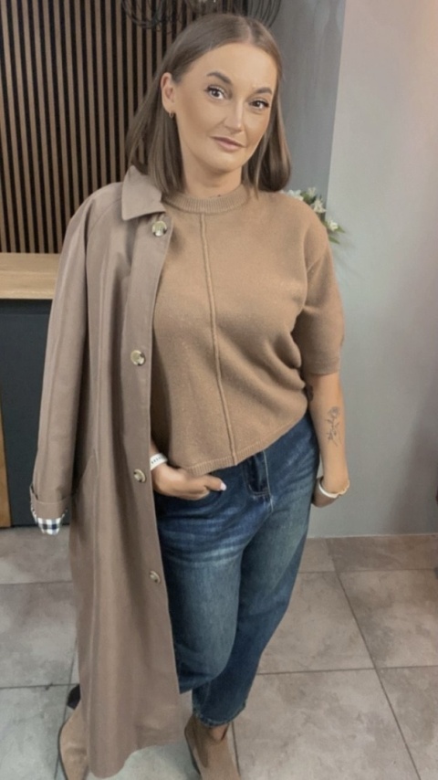 Sweter E-Woman Fashion – Camel