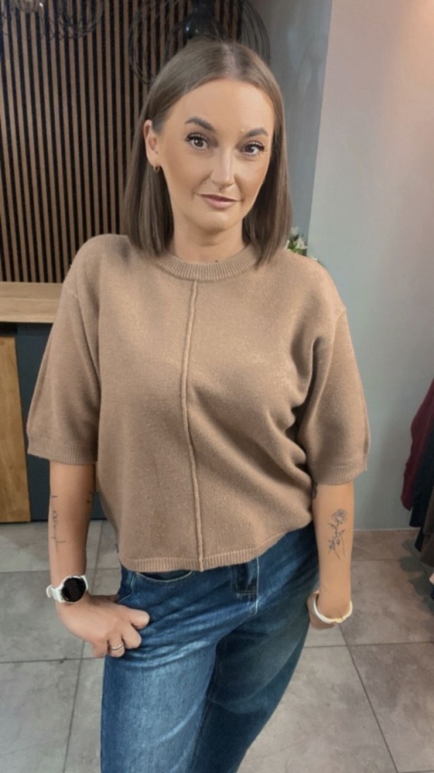Sweter E-Woman Fashion – Camel