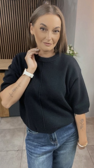 Sweter E-Woman Fashion – Czarny
