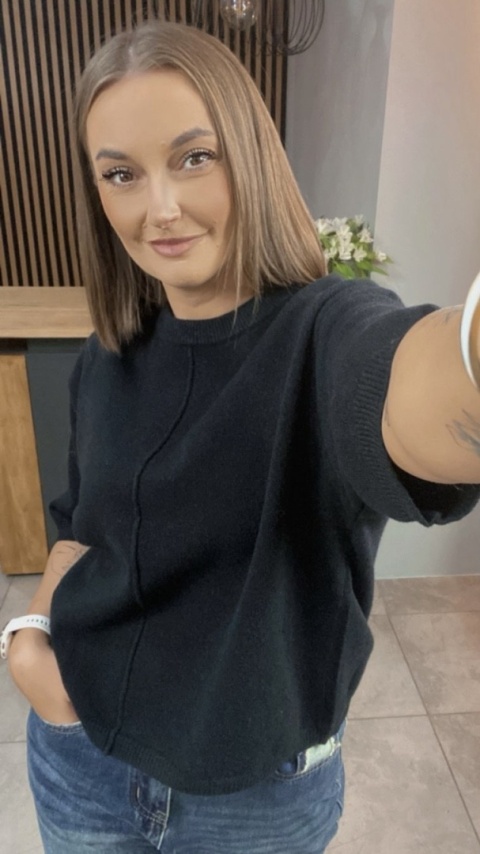 Sweter E-Woman Fashion – Czarny